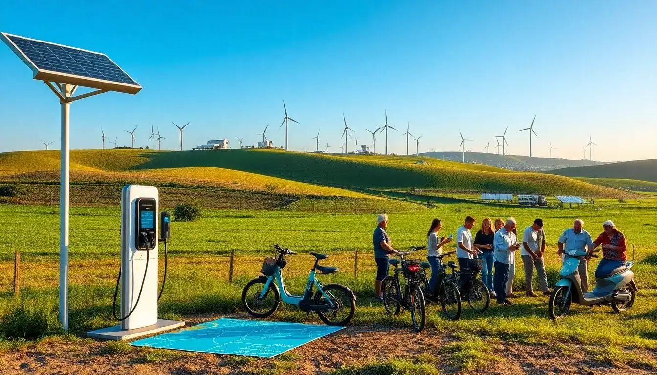 What are the most effective solutions to address range anxiety in rural areas