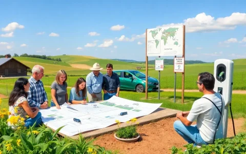 What role can community initiatives play in enhancing EV charging infrastructure in rural areas