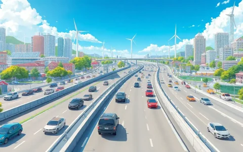 How do driving conditions like city vs. highway affect the emissions of electric vehicles