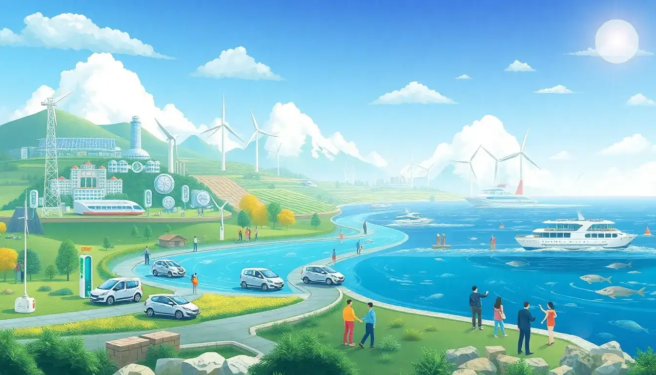 What role do subsidy policies play in the environmental benefits of electric vehicles in different regions