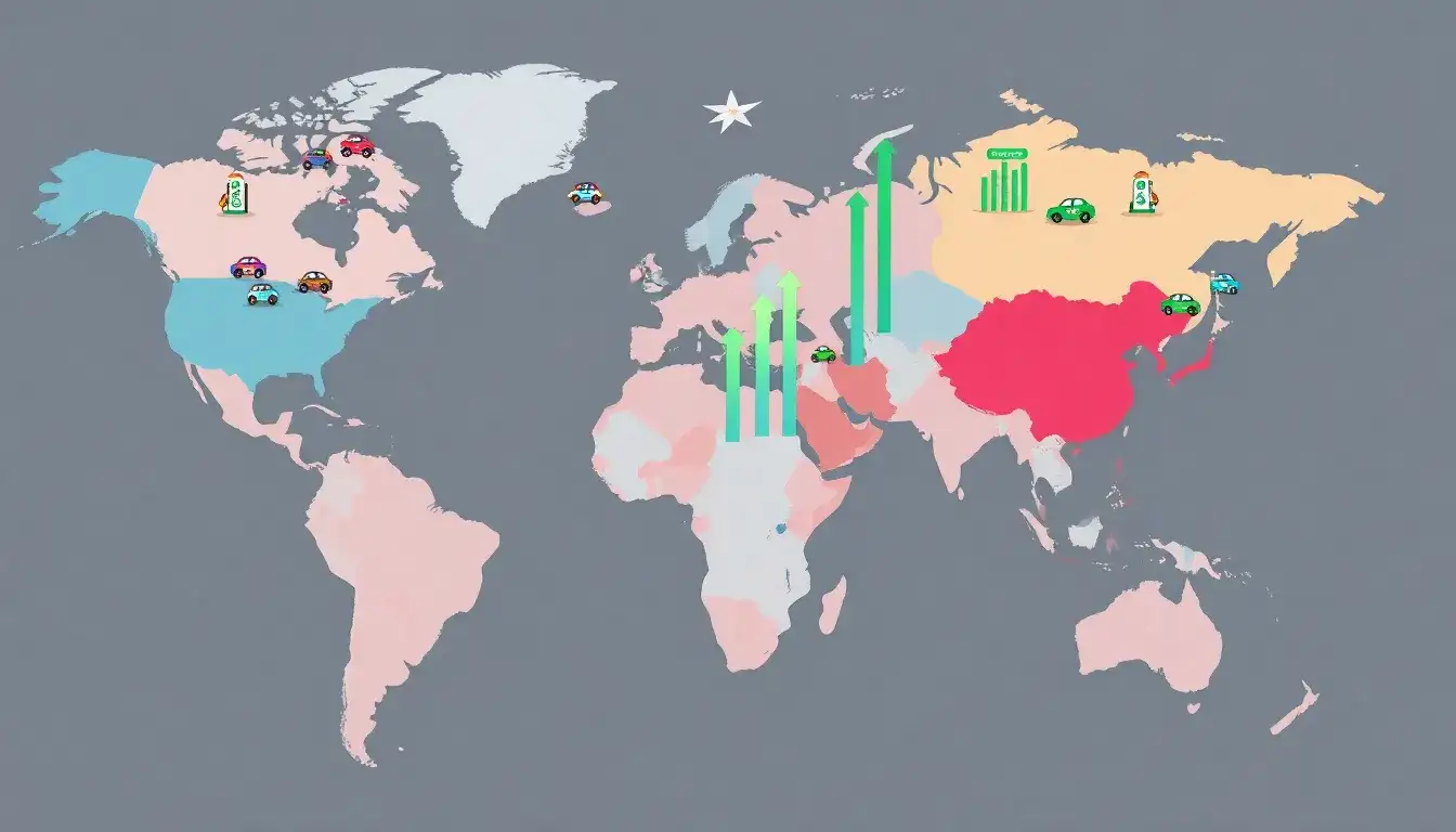 How do EV subsidies impact the adoption rates in different regions