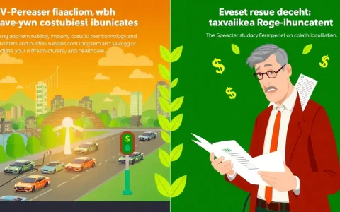 What is the long-term financial impact of EV subsidies on taxpayers