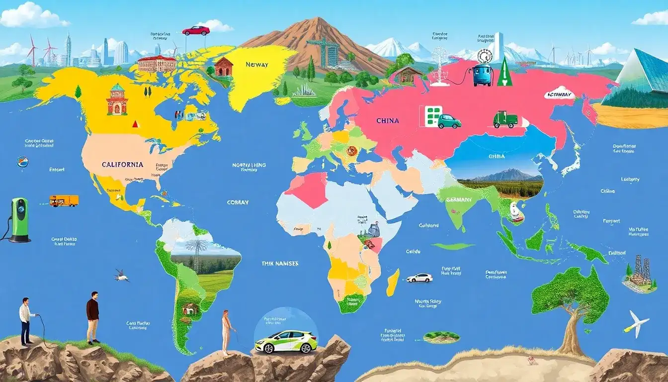 Are there any regions where EV subsidies have been particularly effective