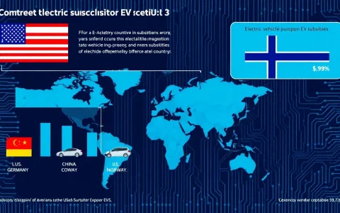 How do EV subsidies in the U.S. compare to those in other countries