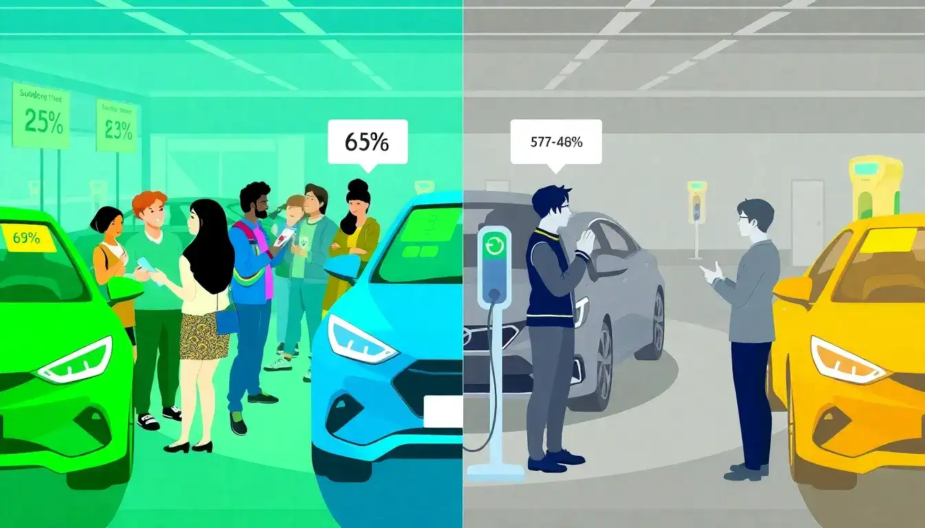 How do EV subsidies affect the overall cost perception of consumers
