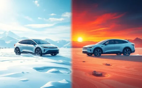 How do different EV models handle extreme temperatures