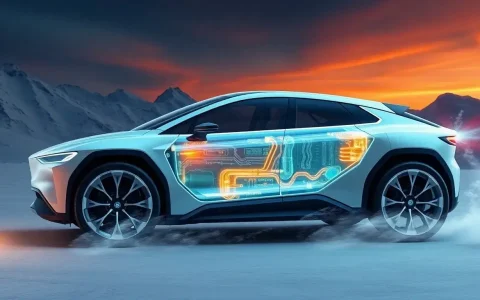 Are there any EVs with advanced battery technology for extreme temperatures