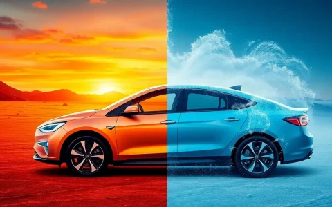 How do extreme temperatures influence the emissions of electric vehicles