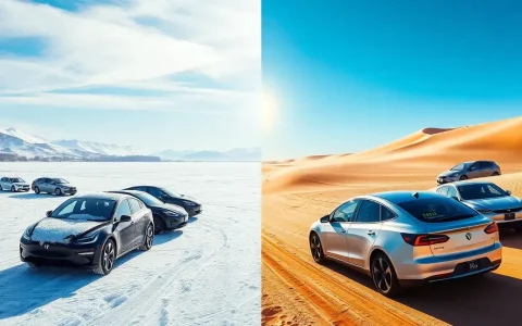 How do different EV models perform in extreme temperatures