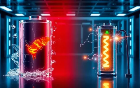 How does extreme temperature affect battery degradation compared to fast charging