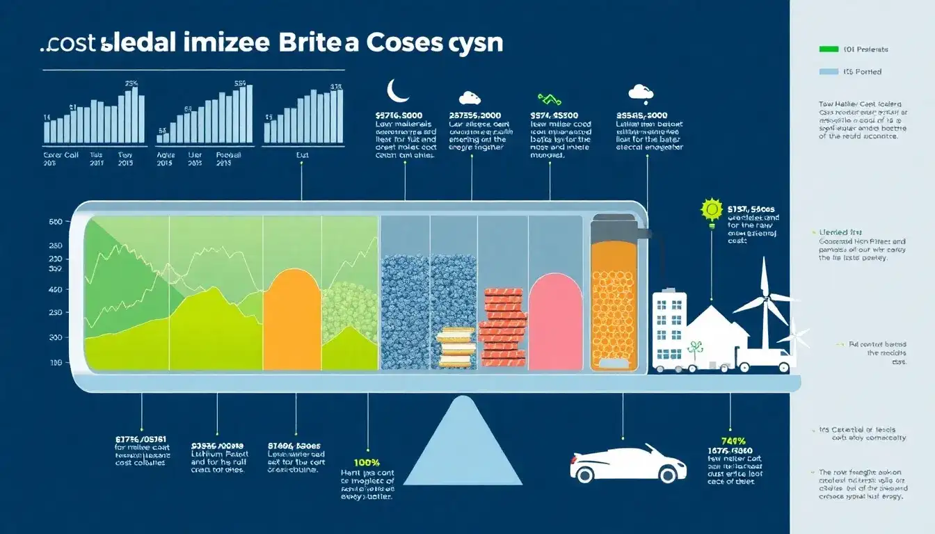 How significant are raw material prices in determining lithium-ion battery costs