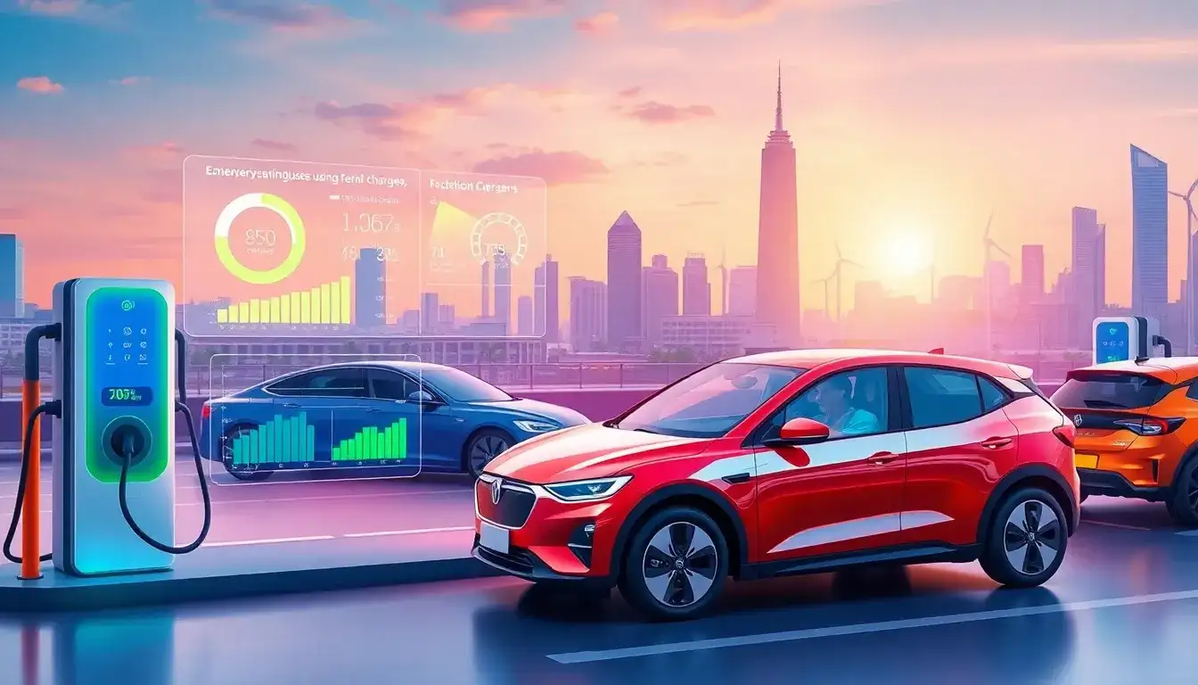 What are the potential long-term savings of using fast chargers despite higher costs