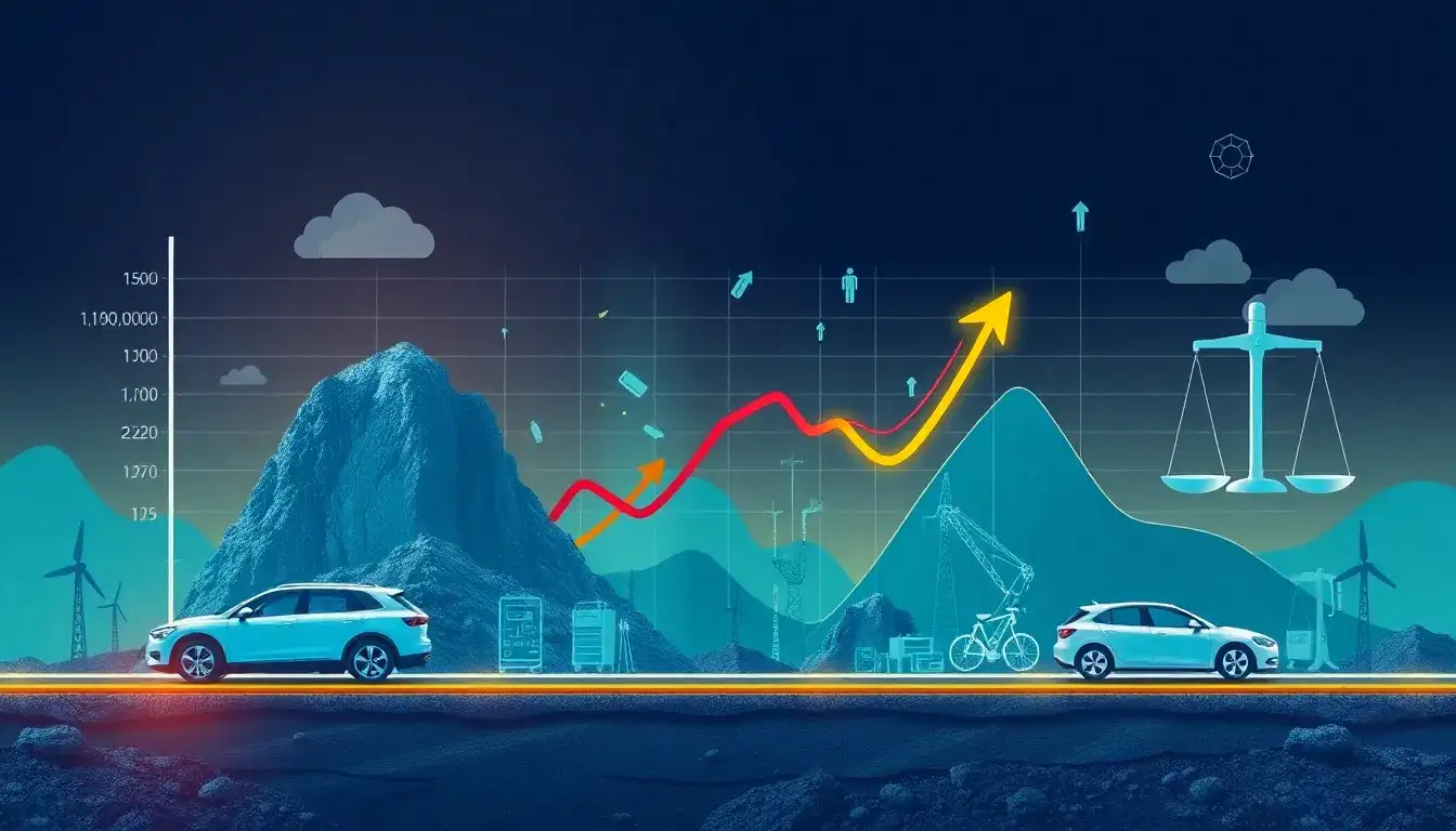How do fluctuations in lithium prices specifically impact battery costs