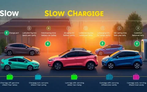 Are there any specific EV models that benefit most from slow charging