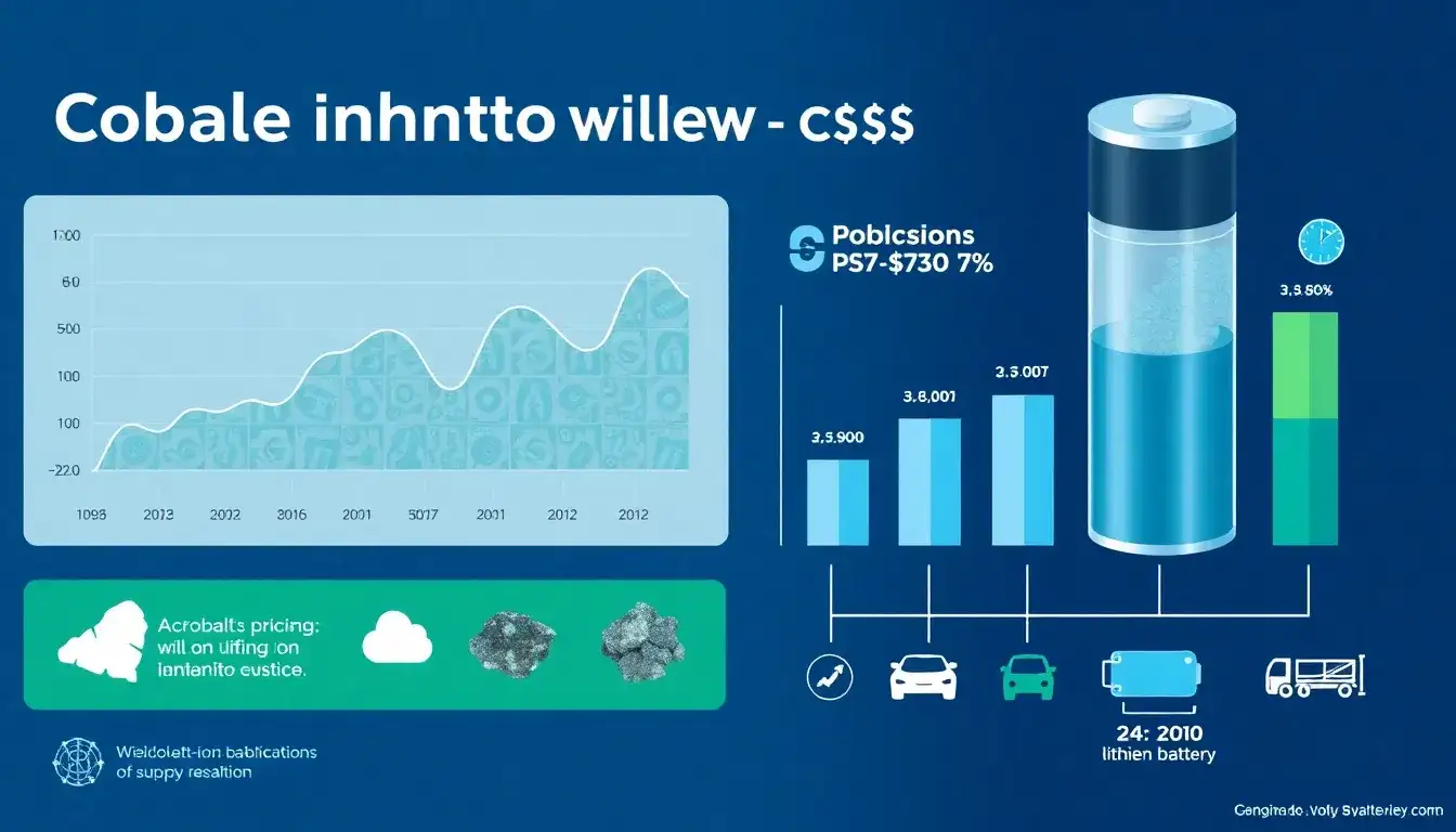 What role does cobalt pricing play in the overall cost of lithium-ion batteries