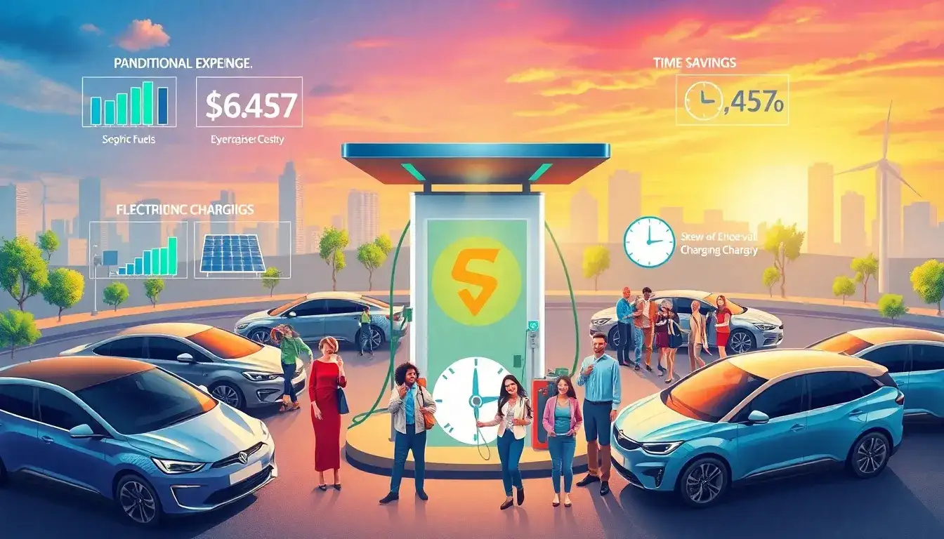 What are the potential savings for EV owners who use fast charging frequently