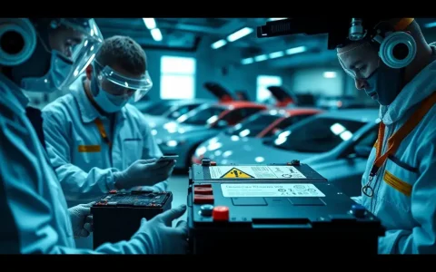 What are the potential risks of using aftermarket EV batteries