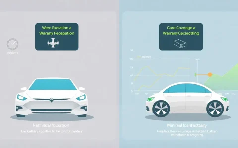 How do different manufacturers' warranties compare in terms of battery degradation coverage