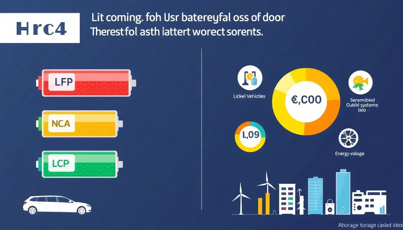 What are the cost differences between various lithium-ion battery chemistries