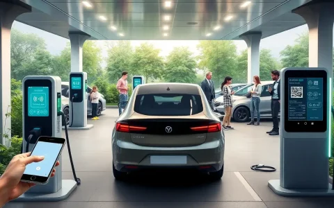 What are the most common payment methods used at public EV charging stations