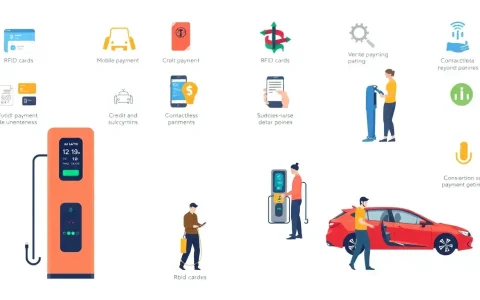 What are the most common payment methods used by EV charging networks