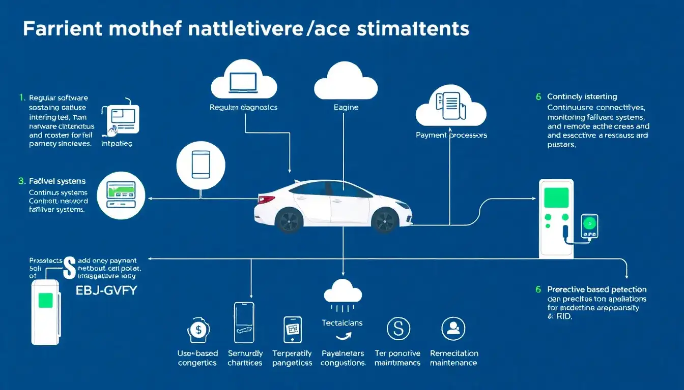 What maintenance strategies can prevent payment system failures at EV charging stations