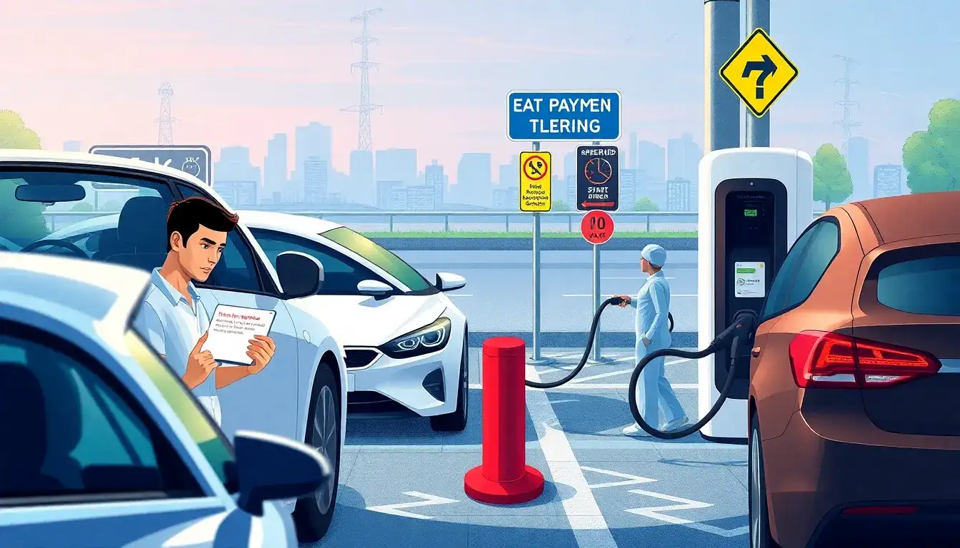 What are the most common payment issues faced by EV drivers