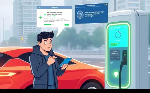 How do pre-authorisation payments cause frustration for EV users