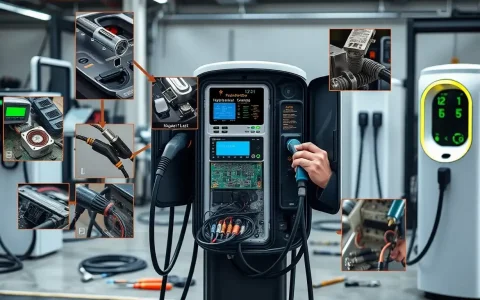 What are the most common hardware problems with EV chargers