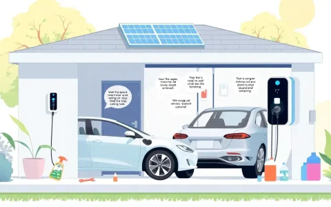 What are the best practices for maintaining an EV charging station at home