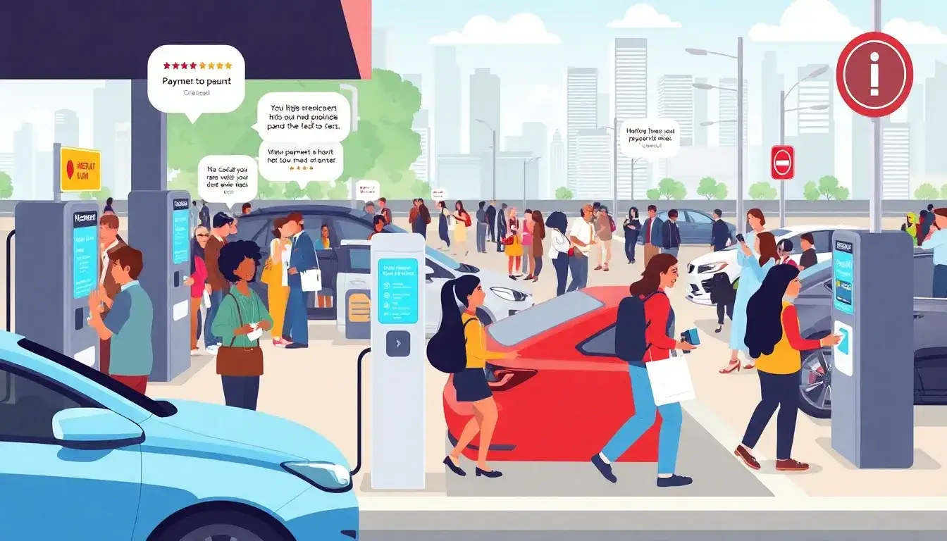 How do payment issues impact the overall user experience of public EV chargers