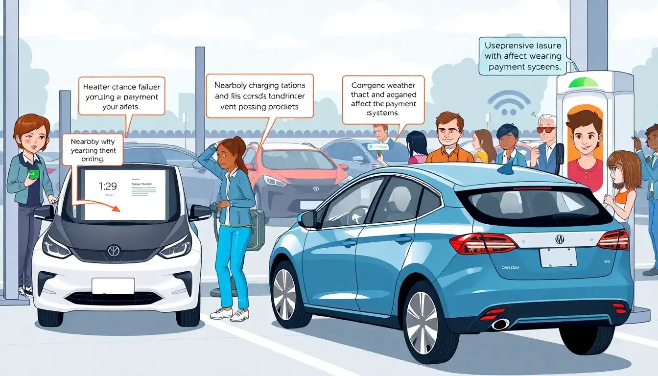 What are the most common causes of payment failures at EV charging stations