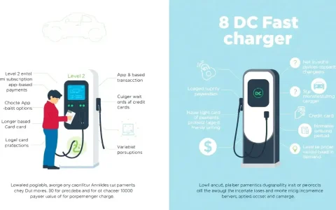 How do payment issues compare between different types of EV chargers (e.g., Level 2 vs. DC fast chargers)