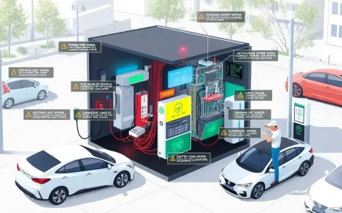 What are the most common internal faults in EV charging stations