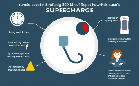 What are the most common issues reported by users of Tesla's Superchargers