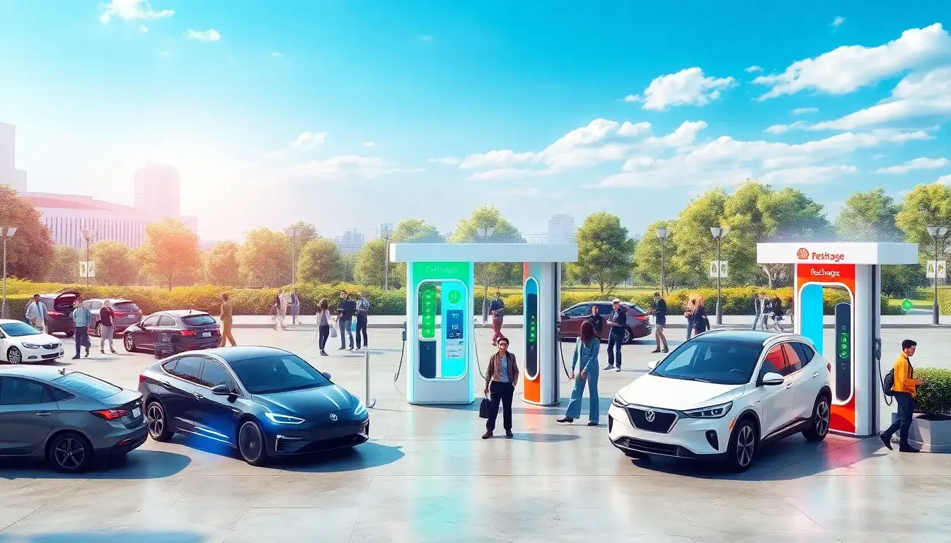 How reliable are EVgo and Blink charging networks compared to Shell Recharge