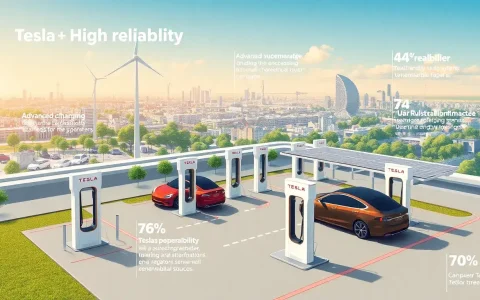 What factors contribute to the high reliability of Tesla Superchargers