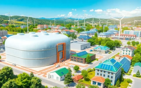 How does thermal energy storage reduce CO2 emissions