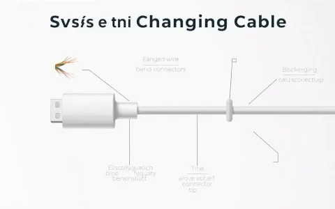What are the signs of a damaged charging cable