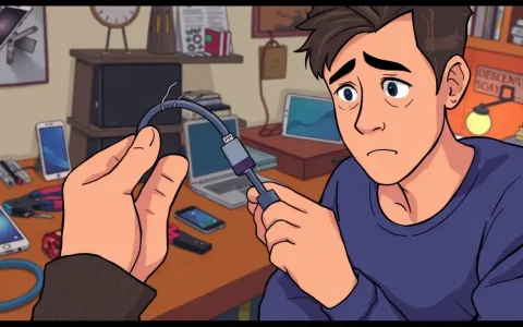 What should I do if my charging cable is bent or broken