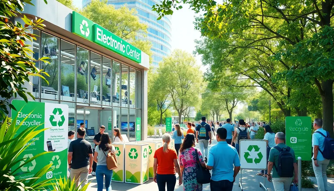 Where can I find a local electronics recycling center