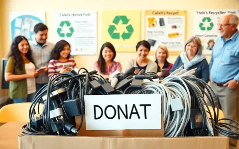 Can I donate my old chargers to any organizations