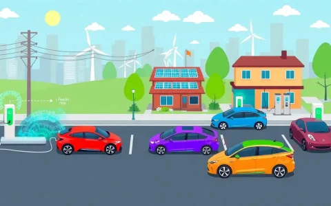 How do different charging methods impact the range of an electric vehicle