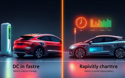 Is there a difference in battery degradation between DC fast charging and rapid charging