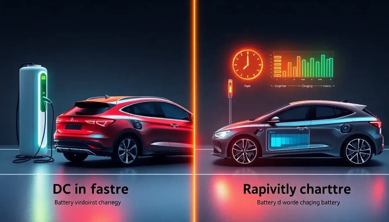 Is there a difference in battery degradation between DC fast charging and rapid charging