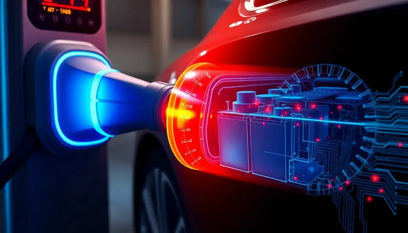 How does the temperature during DC fast charging impact battery degradation