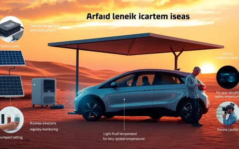Are there specific maintenance practices to mitigate battery degradation in hot climates