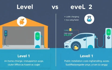 How does Level 2 charging compare to Level 1 in terms of cost savings