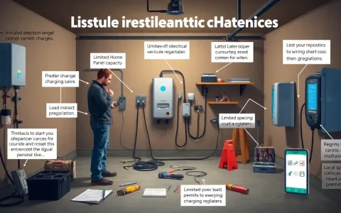 What are the main installation challenges for Level 2 chargers at home