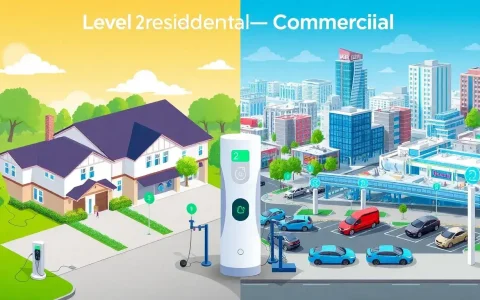 Can residential and commercial properties receive the same incentives for Level 2 chargers